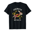 Edgewater Maryland Usa Crab T-Shirt - Aesthetic Graphic for Adults - T-Shirt, Sweatshirt, Hoodie