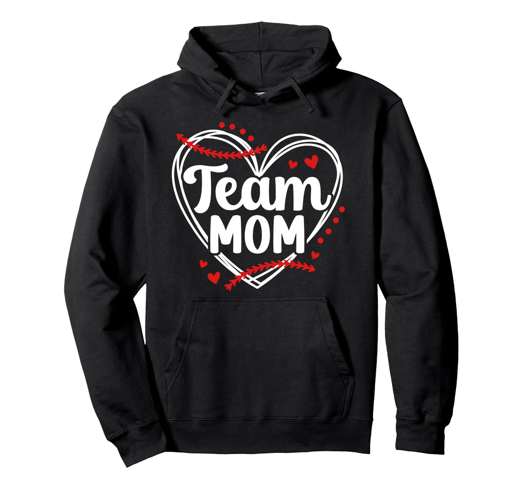 Baseball Team Mom Appreciation Baseball Hoodie - Custom Art Print Unisex - T-Shirt, Sweatshirt, Hoodie