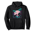 Bigfoot Vaporwave Aesthetic 90S Hoodie - Casual Everyday Wear Men Women - T-Shirt, Sweatshirt, Hoodie