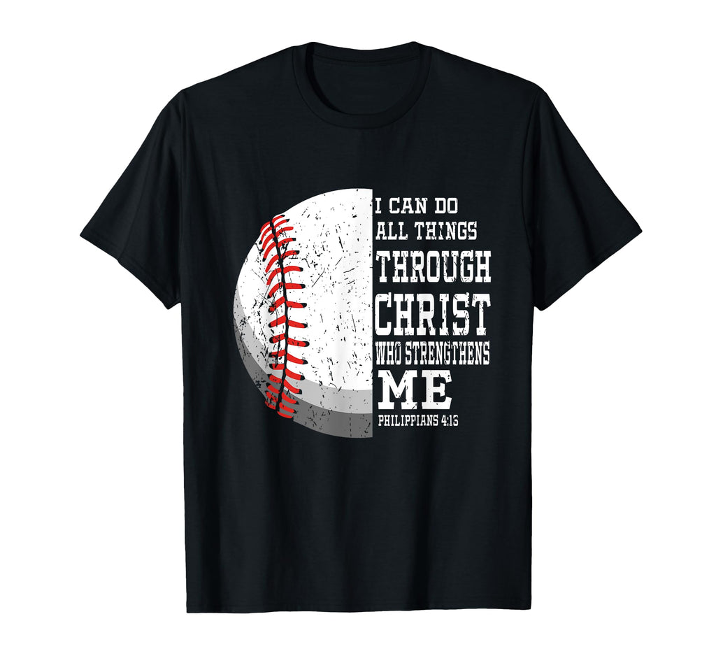 I Can Do All Things Through T-Shirt - Casual Everyday Wear Men Women - T-Shirt, Sweatshirt, Hoodie