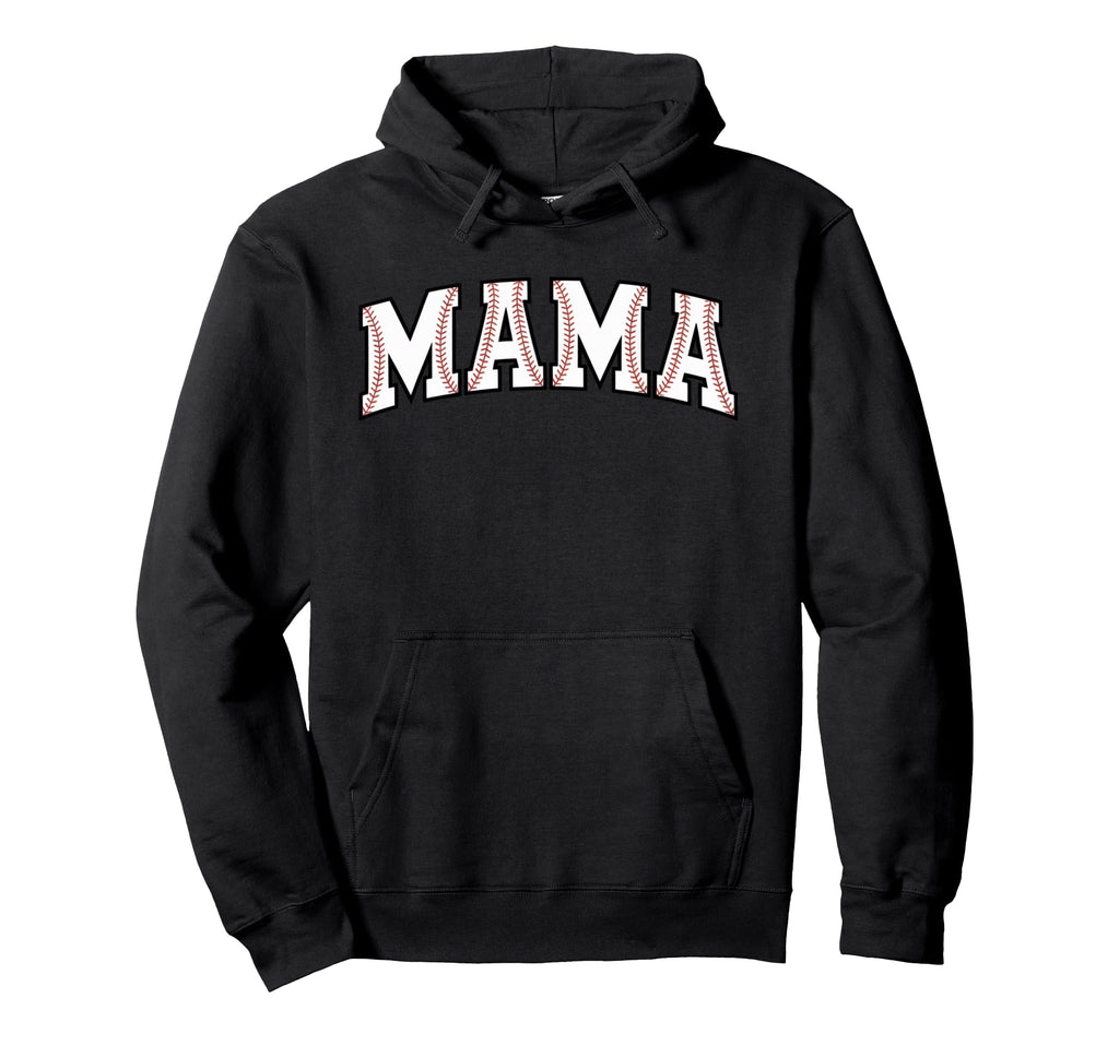 Baseball Mama Hoodie - Casual Everyday Wear for Adults - T-Shirt, Sweatshirt, Hoodie