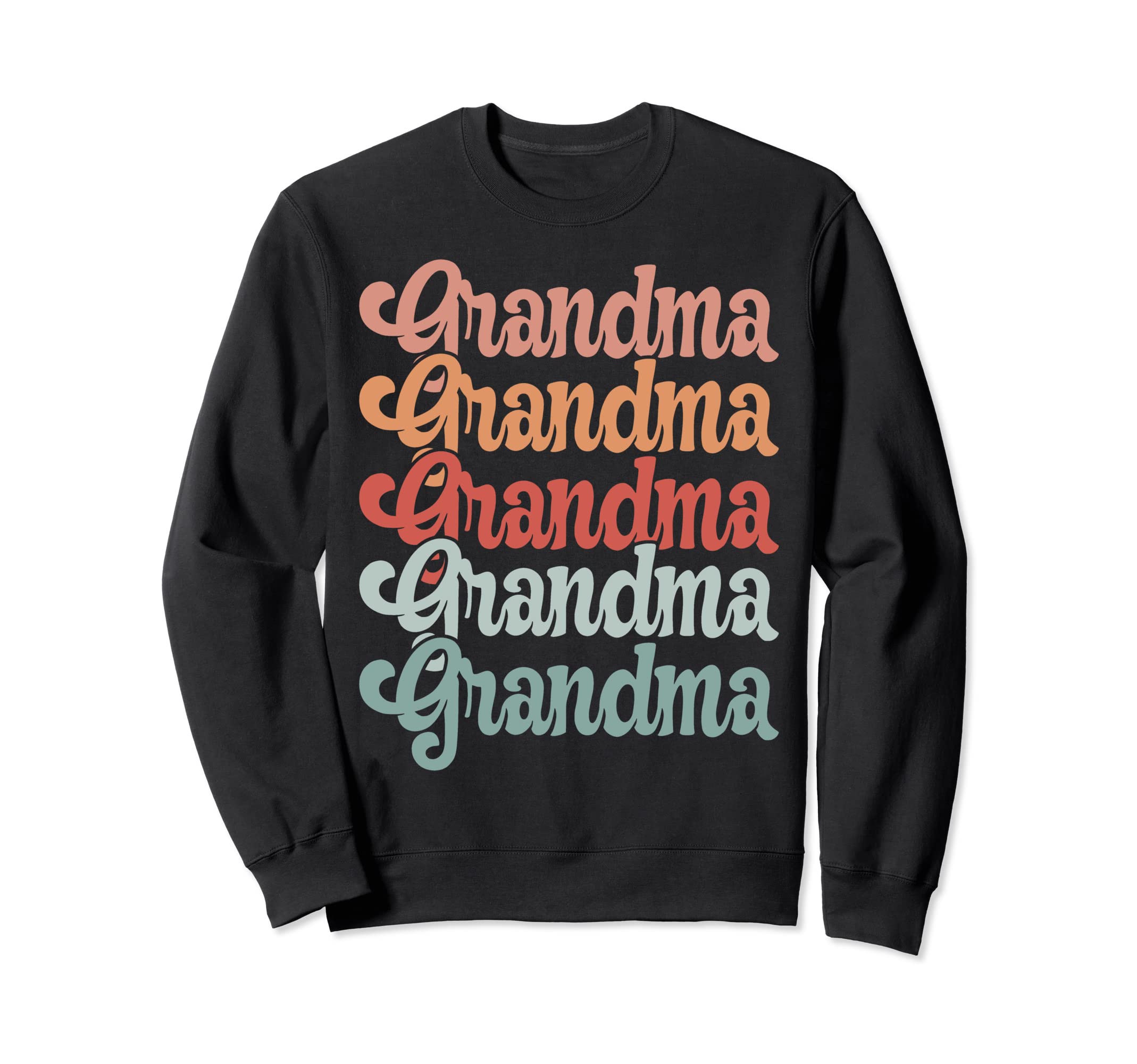Hippie Grandma 70S Boho Sweatshirt - Graphic Print Men Women - T-Shirt, Sweatshirt, Hoodie