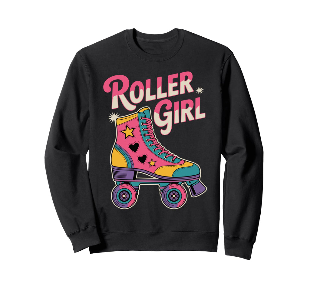 Roller Colorful 90S 80S Roller Sweatshirt - Minimalist Print for Adults - T-Shirt, Sweatshirt, Hoodie