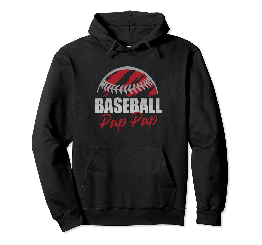 Baseball Pap Pap Life Gifts Hoodie - Casual Everyday Wear for Adults - T-Shirt, Sweatshirt, Hoodie