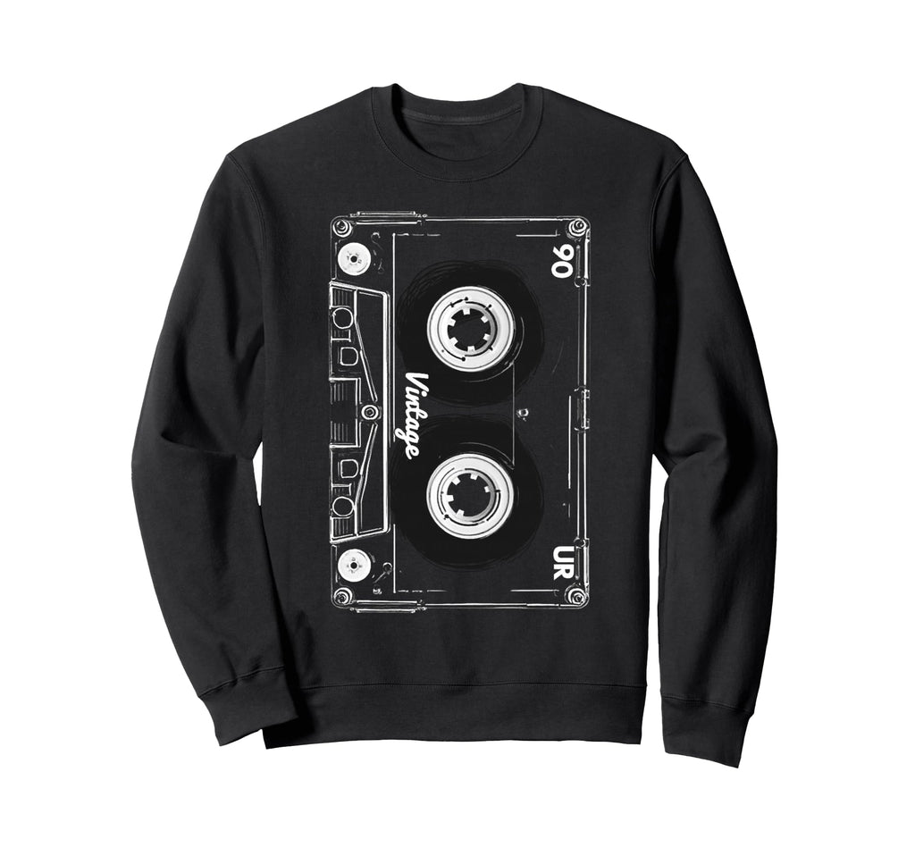 Cassette Tape 80S 90S Sweatshirt - Novelty Apparel Unisex - T-Shirt, Sweatshirt, Hoodie