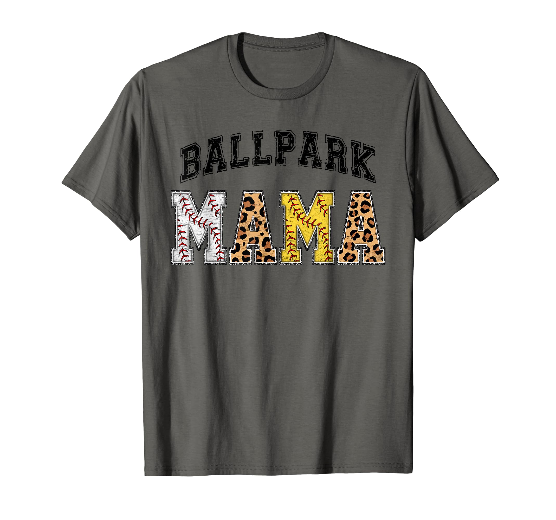 Ballpark Mama Baller Mom Mothers Day T-Shirt - Graphic Print Unisex - T-Shirt, Sweatshirt, Hoodie