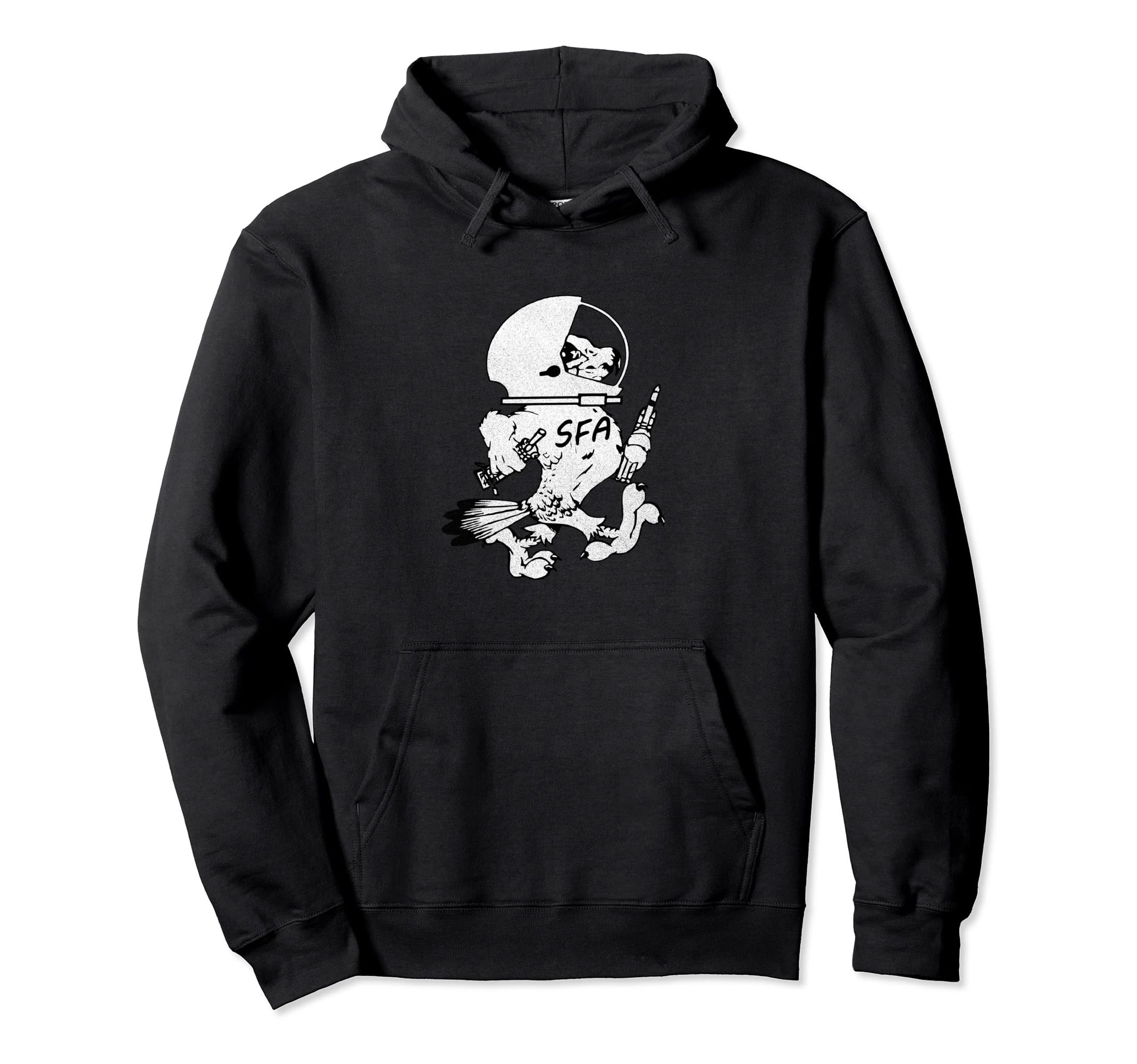 Us Space Force Academy Mascot Hoodie - Novelty Apparel for Adults - T-Shirt, Sweatshirt, Hoodie