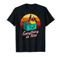 2020 Dumpster Fire Sunset Funny T-Shirt - Casual Everyday Wear Unisex - T-Shirt, Sweatshirt, Hoodie