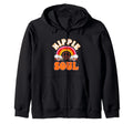 Groovy Hippie Music Peace Love 70S Sweatshirt - Unique Graphic Men Women - T-Shirt, Sweatshirt, Hoodie