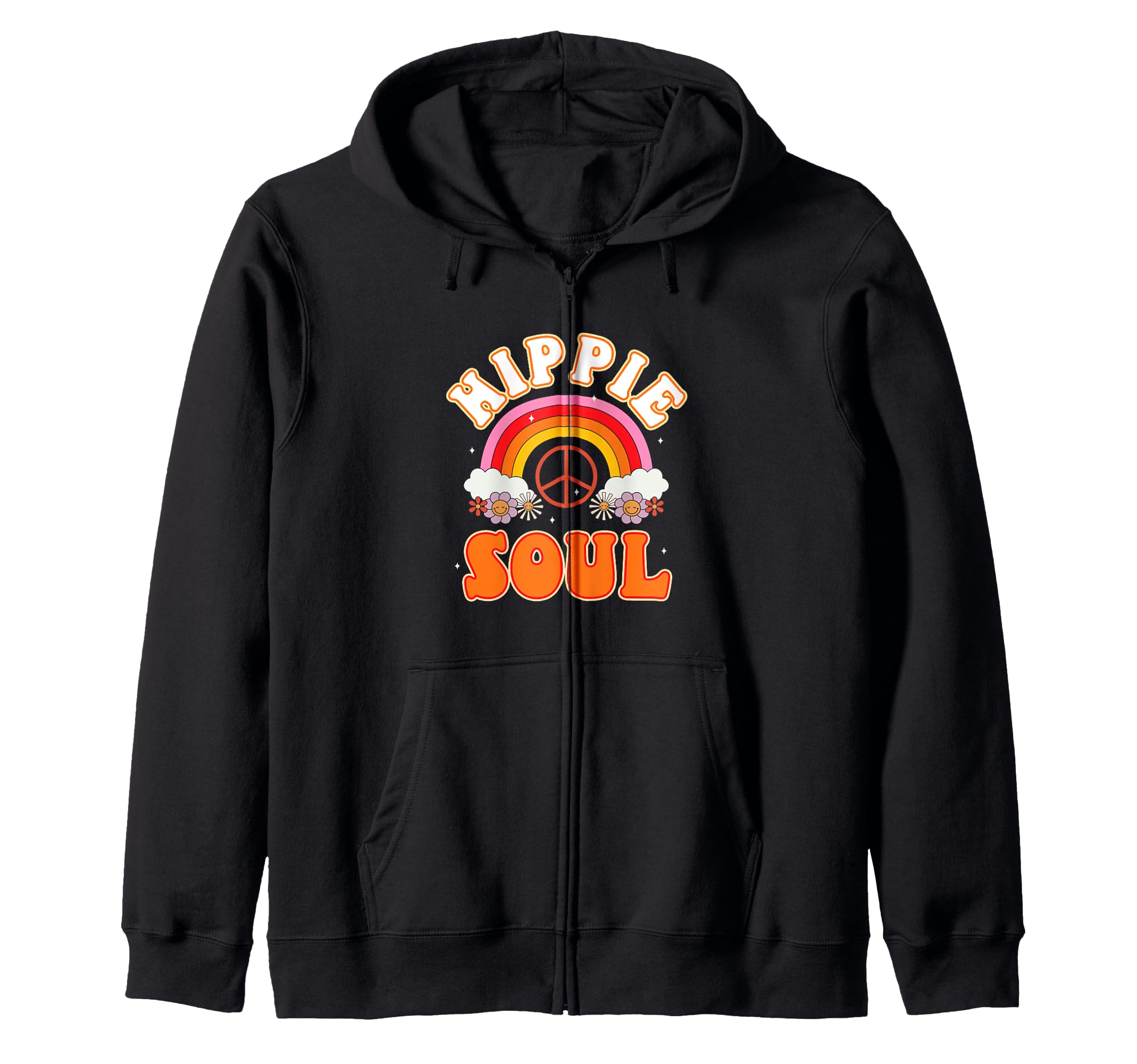 Groovy Hippie Music Peace Love 70S Sweatshirt - Unique Graphic Men Women - T-Shirt, Sweatshirt, Hoodie
