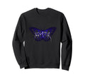 Butterfly Negative Y2K Grunge Sweatshirt - Custom Art Print Men Women - T-Shirt, Sweatshirt, Hoodie