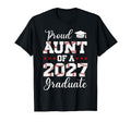 Proud Aunt 2026 Graduate Baseball T-Shirt - Novelty Apparel for Adults - T-Shirt, Sweatshirt, Hoodie