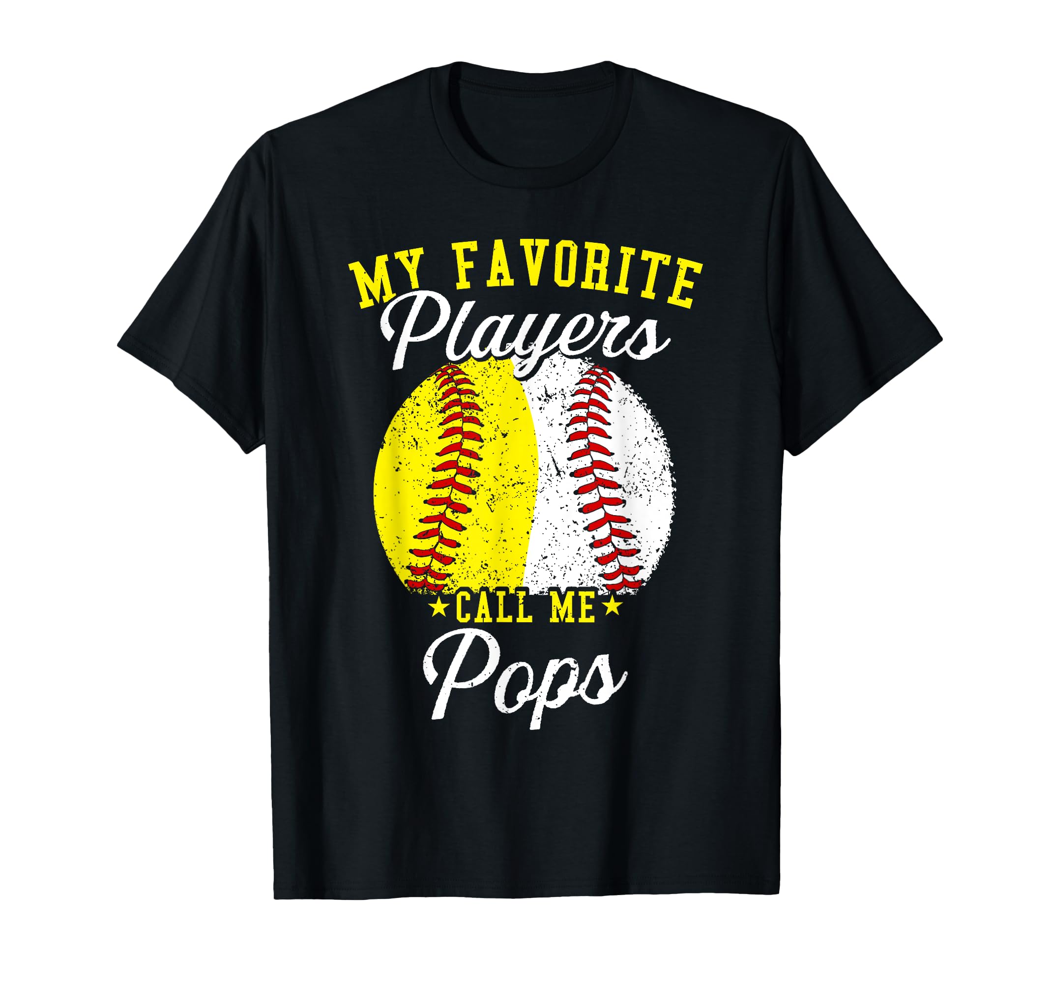 Funny My Favorite Baseball Softball T-Shirt - Minimalist Print Men Women - T-Shirt, Sweatshirt, Hoodie