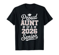 Proud Aunt 2026 Senior Baseball T-Shirt - Fun Novelty Design for Adults - T-Shirt, Sweatshirt, Hoodie