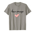 Peace Love World Uplifting Inspiring T-Shirt - Aesthetic Graphic for Adults - T-Shirt, Sweatshirt, Hoodie
