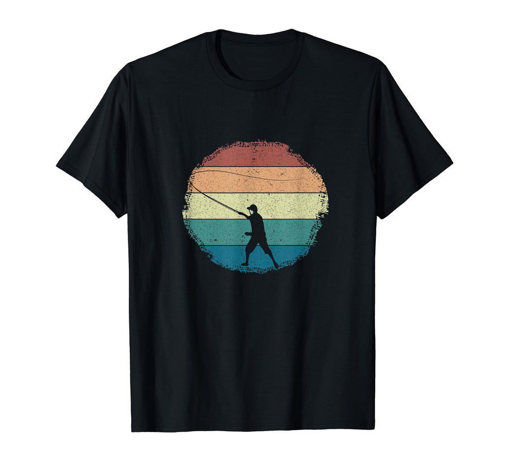 Fly Fishing Distressed Fisherman T-Shirt - Trendy Graphic for Adults - T-Shirt, Sweatshirt, Hoodie