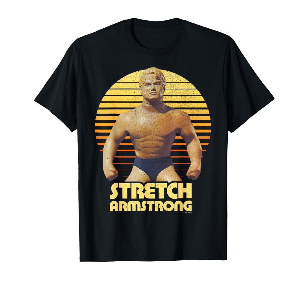 Stretch Armstrong Sunset Portrait T-Shirt - Casual Everyday Wear Men Women - T-Shirt, Sweatshirt, Hoodie