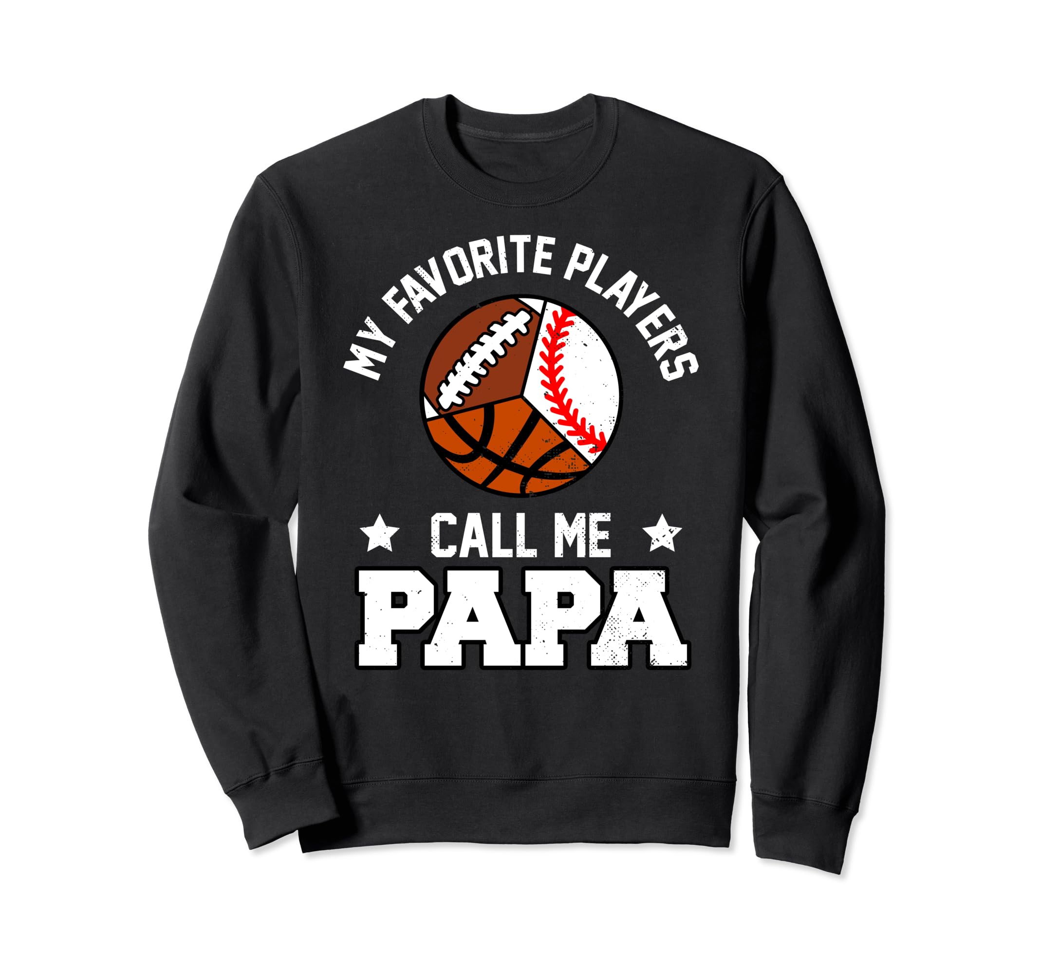 My Favorites Baseball Basketball Sweatshirt - Novelty Apparel Men Women - T-Shirt, Sweatshirt, Hoodie