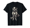 Raccoon Dressed As Cowboy Funny Sweatshirt - Casual Everyday Wear Unisex - T-Shirt, Sweatshirt, Hoodie