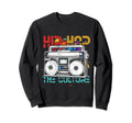 Old School Hip Hop Culture 80S 90S Hip Sweatshirt - Graphic Print Unisex - T-Shirt, Sweatshirt, Hoodie