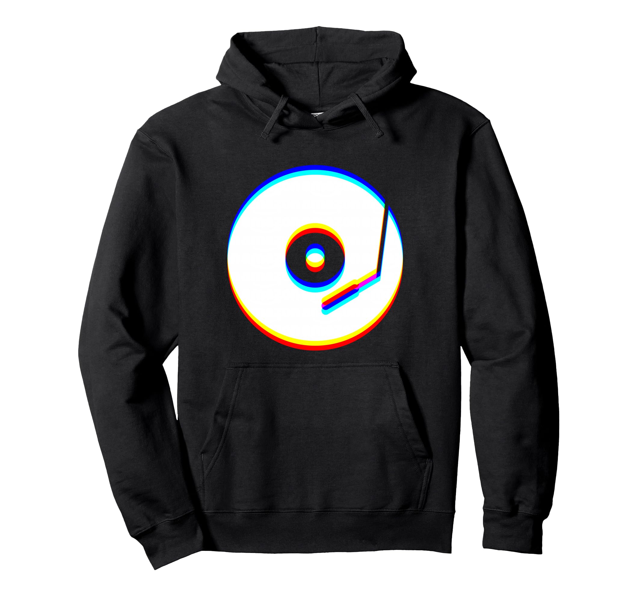Glitch Art Optical Illusion Vaporwave Hoodie - Aesthetic Graphic Unisex - T-Shirt, Sweatshirt, Hoodie