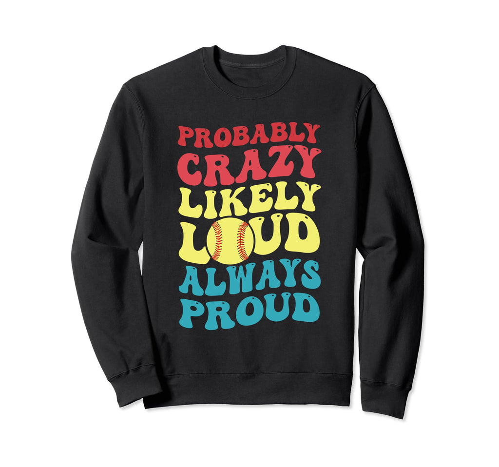 Baseball Mom Sweatshirt - Aesthetic Graphic Men Women - T-Shirt, Sweatshirt, Hoodie