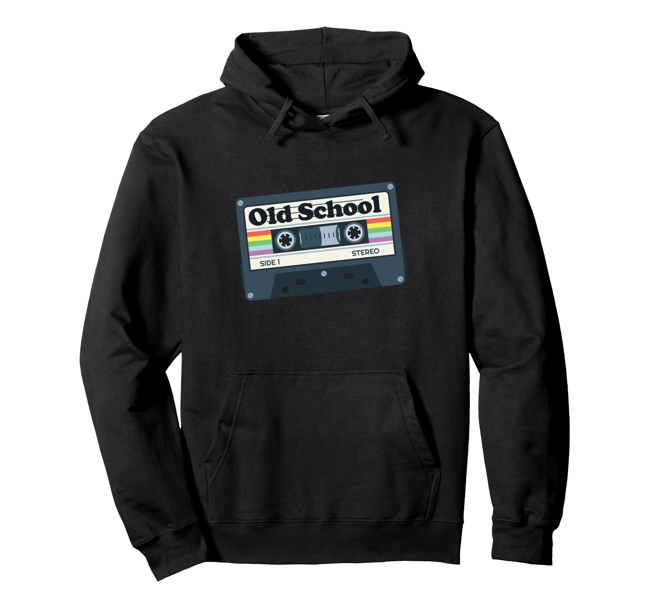 Old School Mixtape Hoodie - Novelty Apparel for Adults - T-Shirt, Sweatshirt, Hoodie