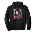 Goth Grunge Demon Anime Waifu Hoodie - Fun Novelty Design for Adults - T-Shirt, Sweatshirt, Hoodie