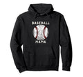 Baseball Mama Sports Player Baseball Hoodie - Streetwear Style Unisex - T-Shirt, Sweatshirt, Hoodie