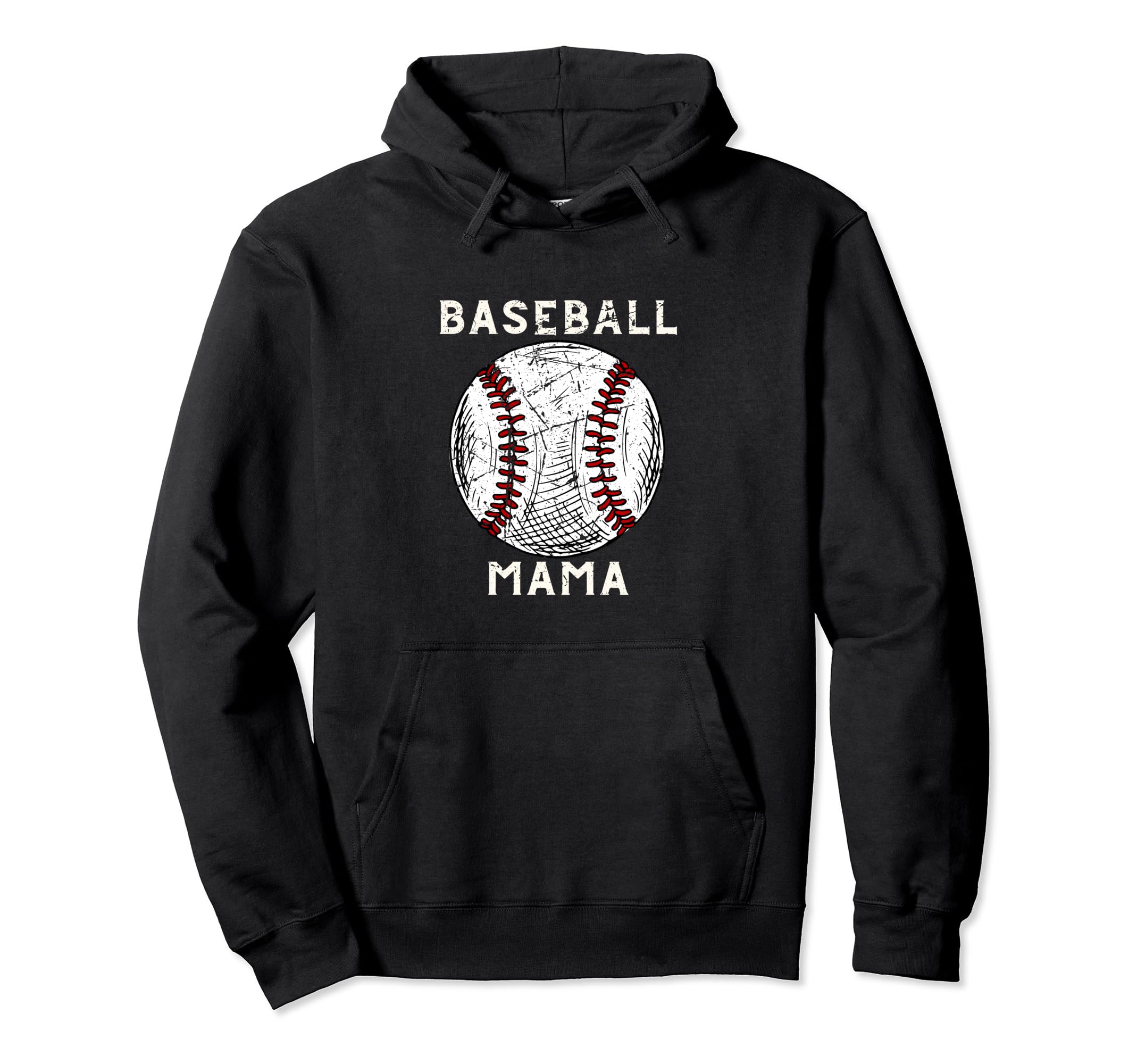 Baseball Mama Sports Player Baseball Hoodie - Streetwear Style Unisex - T-Shirt, Sweatshirt, Hoodie