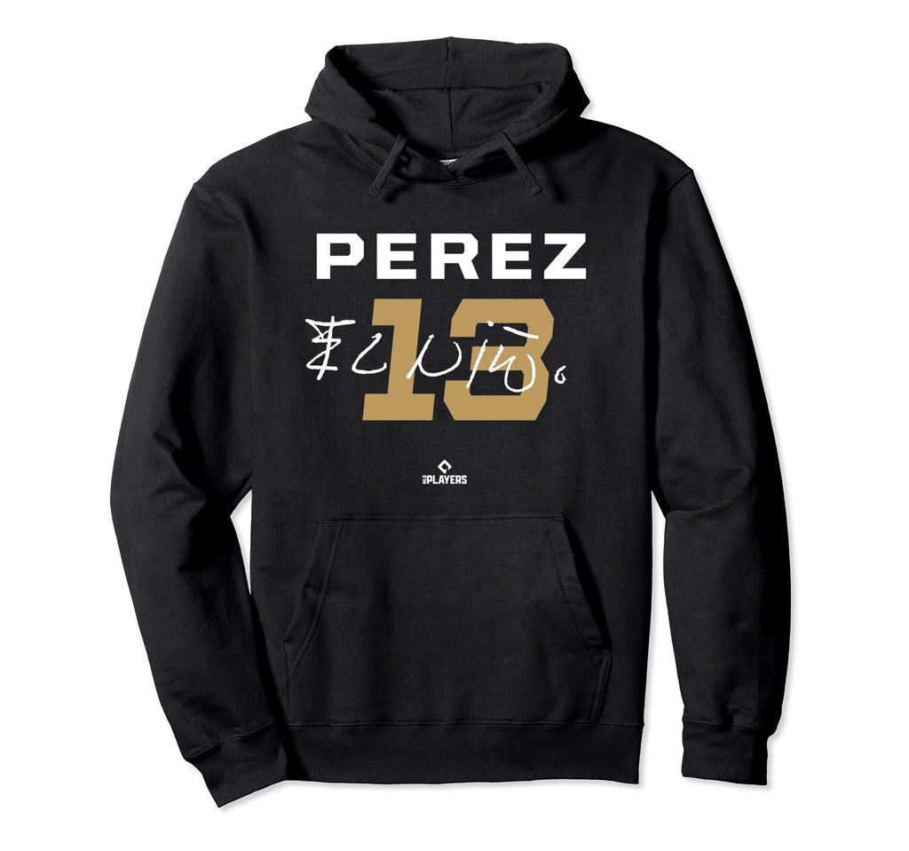 Salvador Perez Kansas City Mlbpa Hoodie - Minimalist Print Men Women - T-Shirt, Sweatshirt, Hoodie