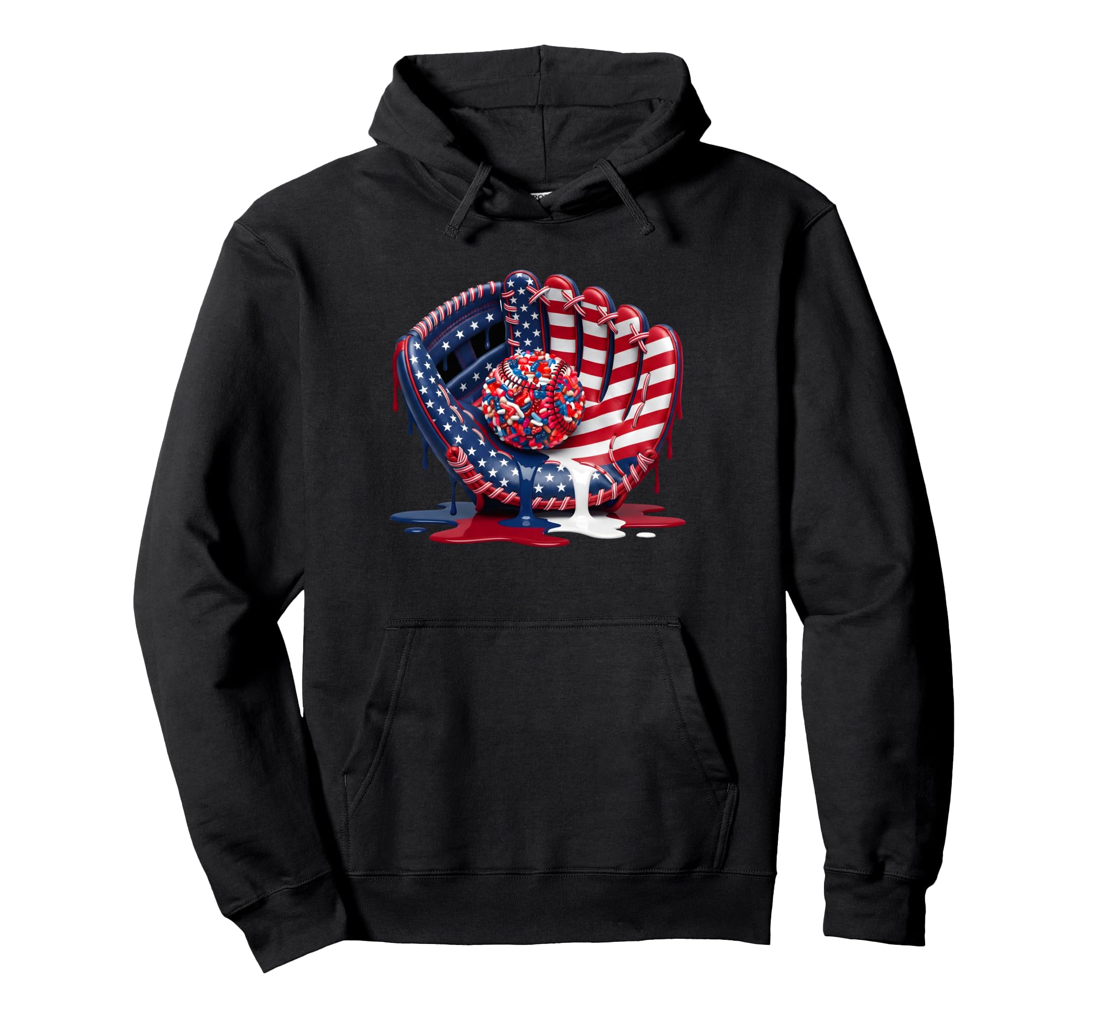 250Th Anniversary Birthday 4Th July Gloves Hoodie - Graphic Print Unisex - T-Shirt, Sweatshirt, Hoodie