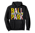 Ballpark Step Dad Softball Baseball Stepdad Hoodie - Unique Graphic Unisex - T-Shirt, Sweatshirt, Hoodie