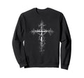 Gothic Cross Grunge Aesthetic Y2K Sweatshirt - Custom Art Print for Adults - T-Shirt, Sweatshirt, Hoodie