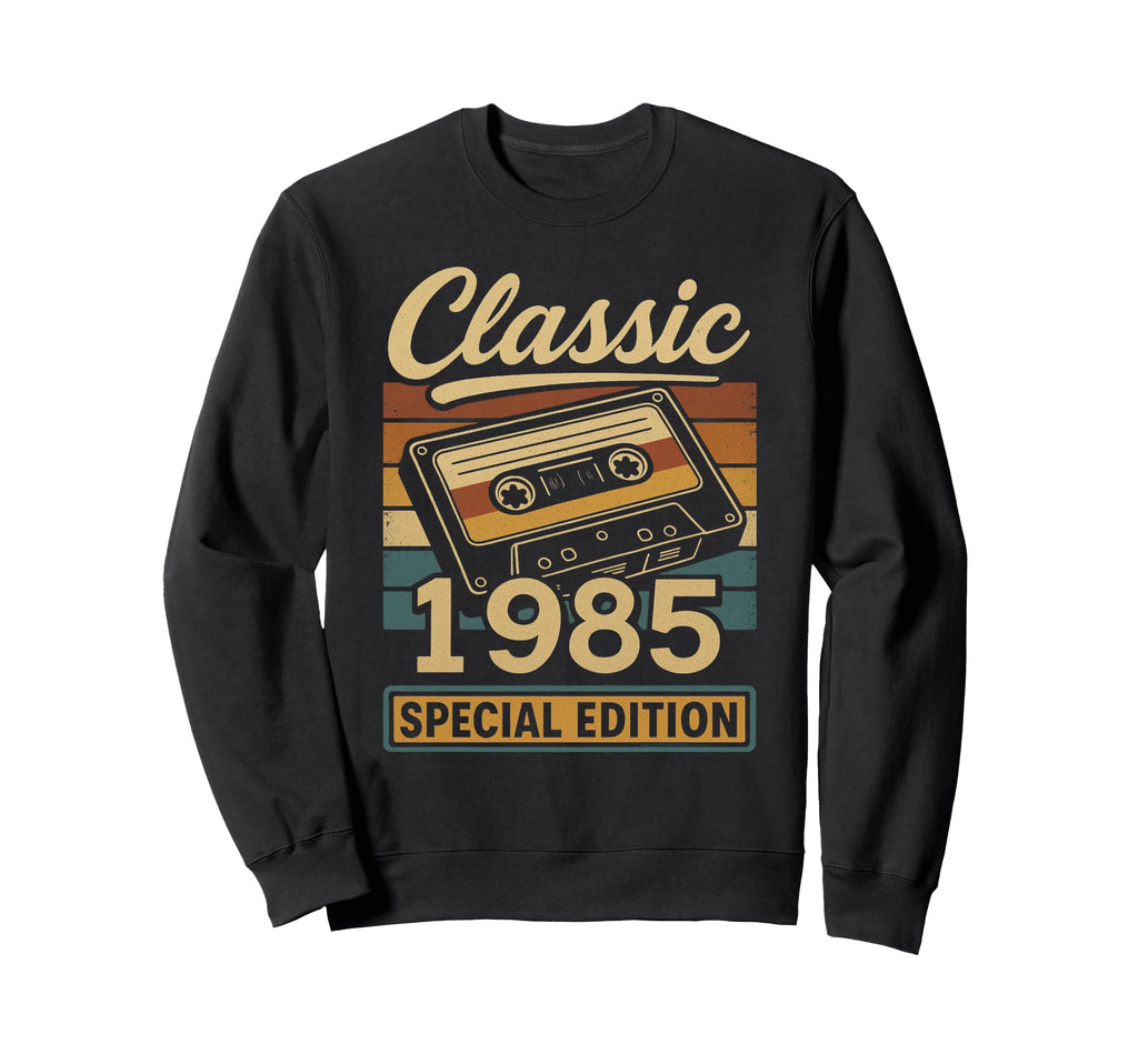 1985 Cassette Tape Special Sweatshirt - Trendy Graphic Men Women - T-Shirt, Sweatshirt, Hoodie