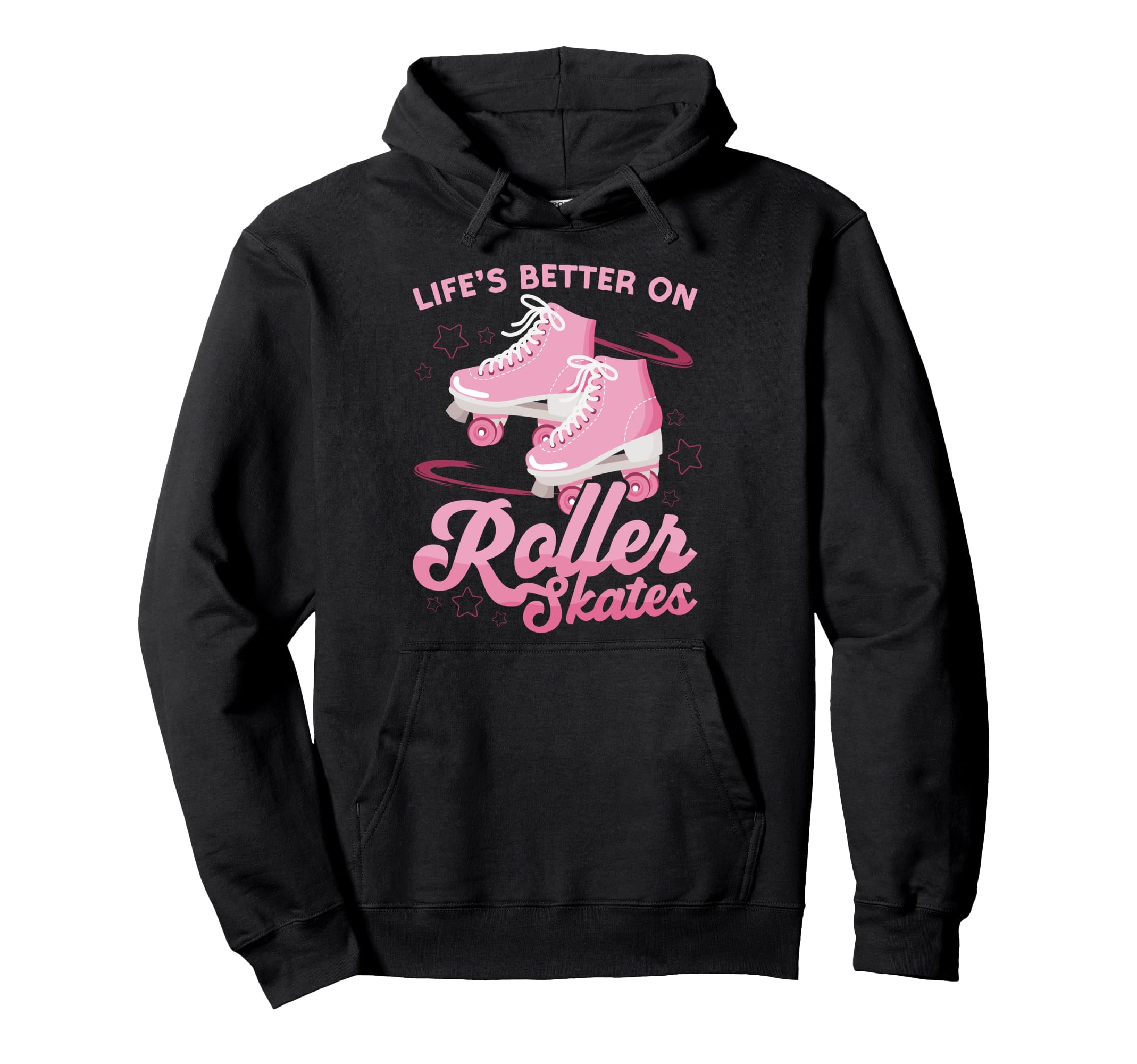 Roller Skating Skate 1970S Lifes Hoodie - Casual Everyday Wear for Adults - T-Shirt, Sweatshirt, Hoodie