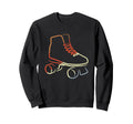 Roller Skates Roller Skating Fan Sweatshirt - Aesthetic Graphic Men Women - T-Shirt, Sweatshirt, Hoodie