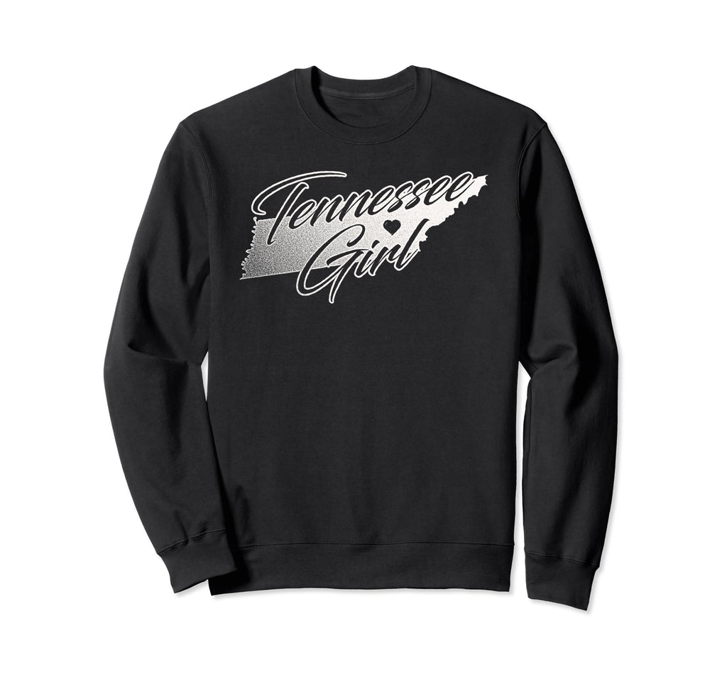 Tennessee Distressed State Outline Sweatshirt - Streetwear Style Unisex - T-Shirt, Sweatshirt, Hoodie