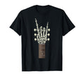 Rock Skeleton Hand Guitar Gifts Rock T-Shirt - Minimalist Print Men Women - T-Shirt, Sweatshirt, Hoodie