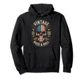 Rock Skull American Flag Guitar Rock And Hoodie - Graphic Print for Adults - T-Shirt, Sweatshirt, Hoodie
