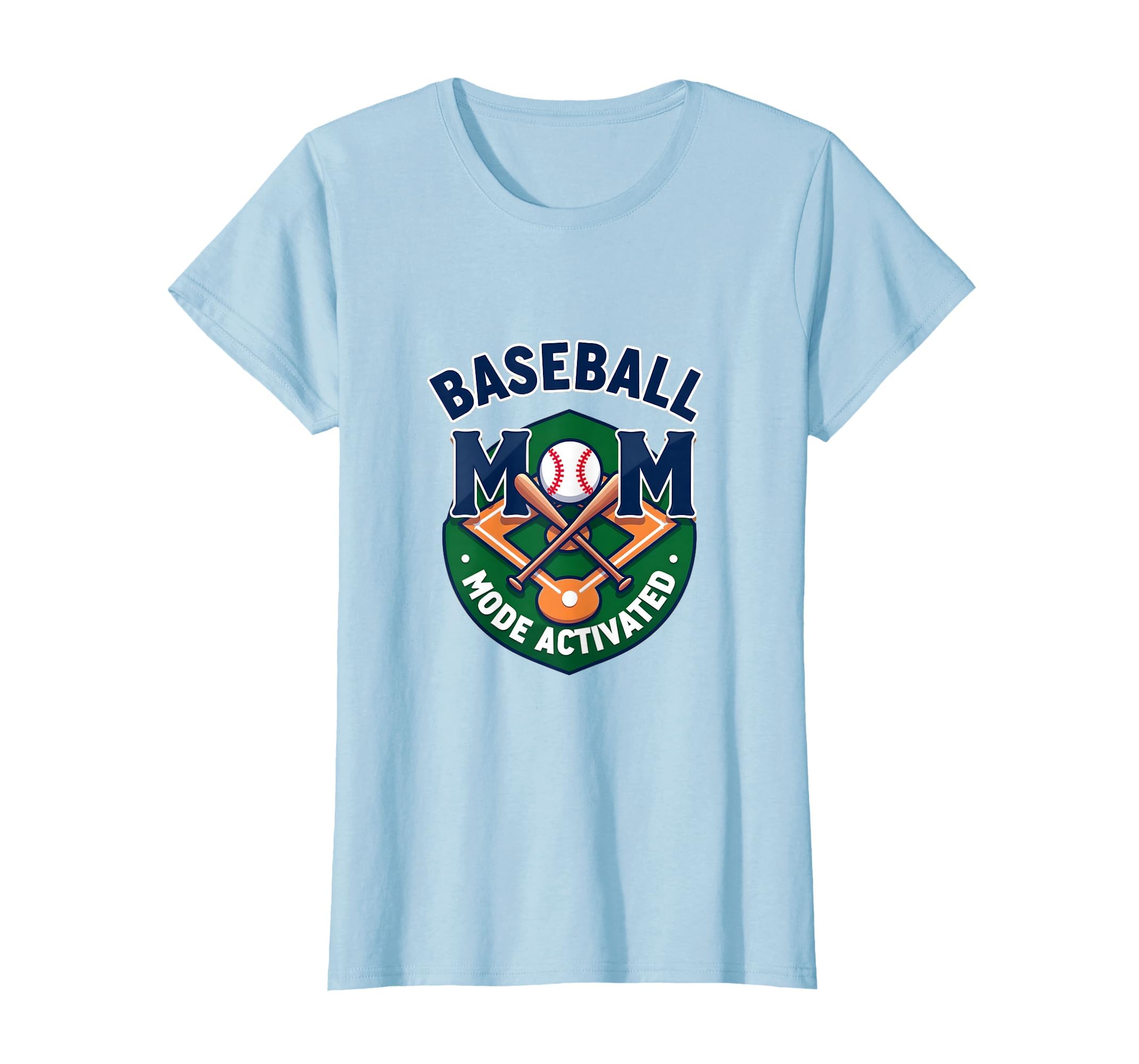 Baseball Mom Mode Activated Sports T-Shirt - Trendy Graphic Men Women - T-Shirt, Sweatshirt, Hoodie