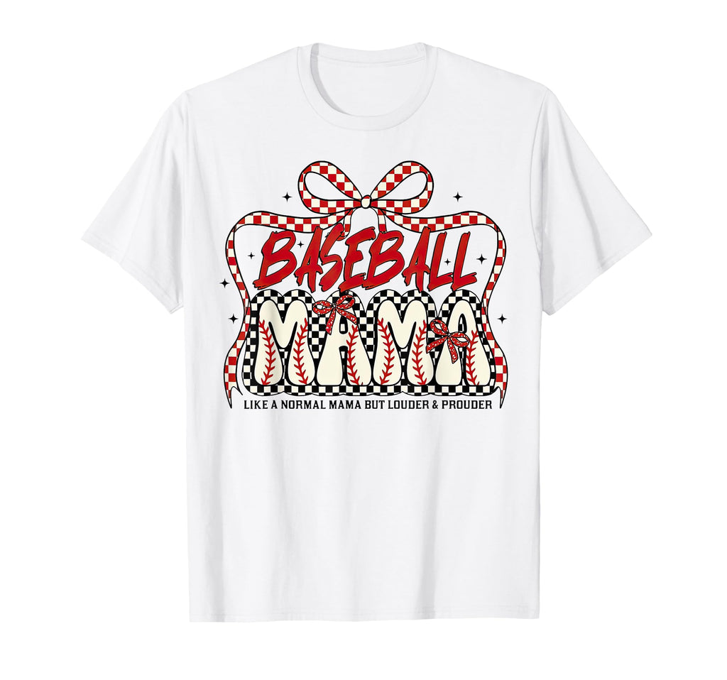 Baseball Mama Like Normal Mama But T-Shirt - Trendy Graphic for Adults - T-Shirt, Sweatshirt, Hoodie