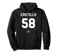Luis Castillo 58 Mlbpa Cincinnati Hoodie - Fun Novelty Design Unisex - T-Shirt, Sweatshirt, Hoodie
