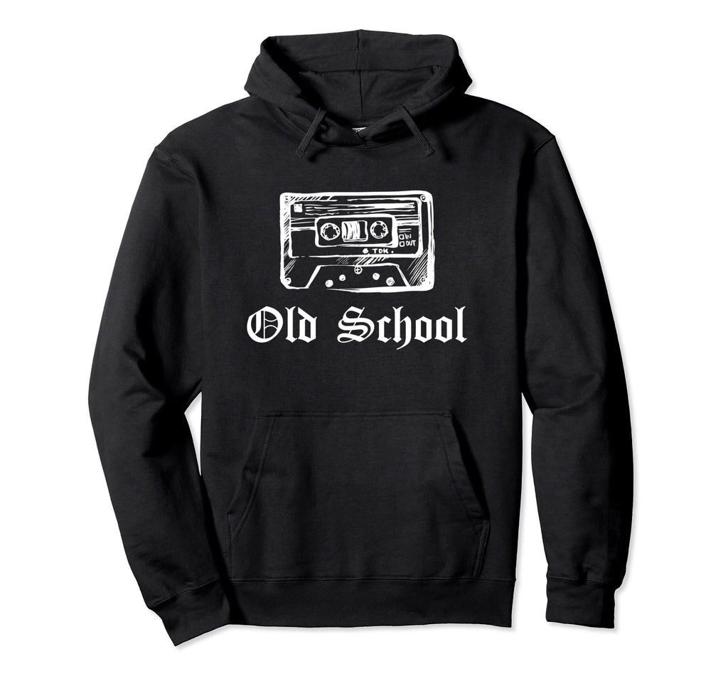 Old School Hip Hop Rap Cassette Tape Old Hoodie - Minimalist Print Unisex - T-Shirt, Sweatshirt, Hoodie