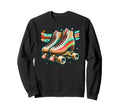 Roller Skates 70S Quad Skating Lovers Sweatshirt - Graphic Print Men Women - T-Shirt, Sweatshirt, Hoodie
