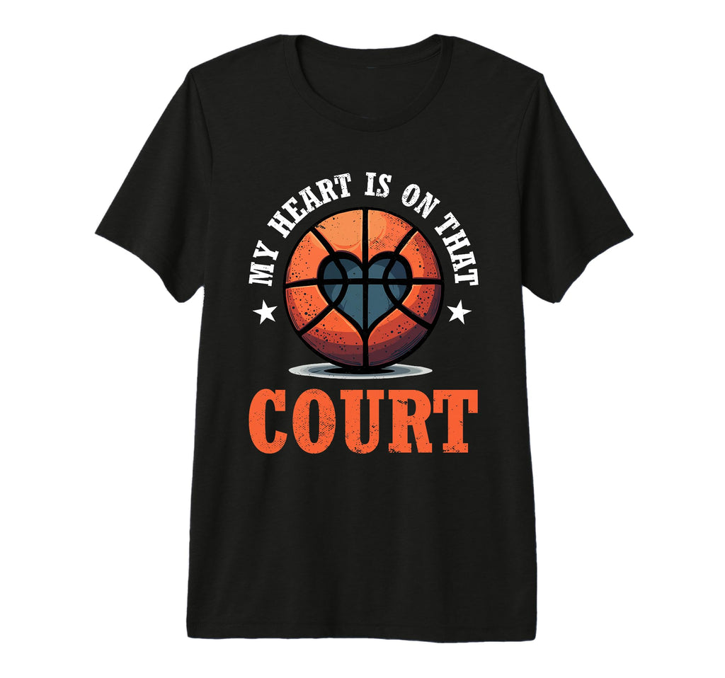 Fathers Day Basketball Dad Game T-Shirt - Casual Everyday Wear Men Women - T-Shirt, Sweatshirt, Hoodie