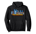 Philadelphia 8 Bit Video Arcade Gamer Hoodie - Unique Graphic for Adults - T-Shirt, Sweatshirt, Hoodie