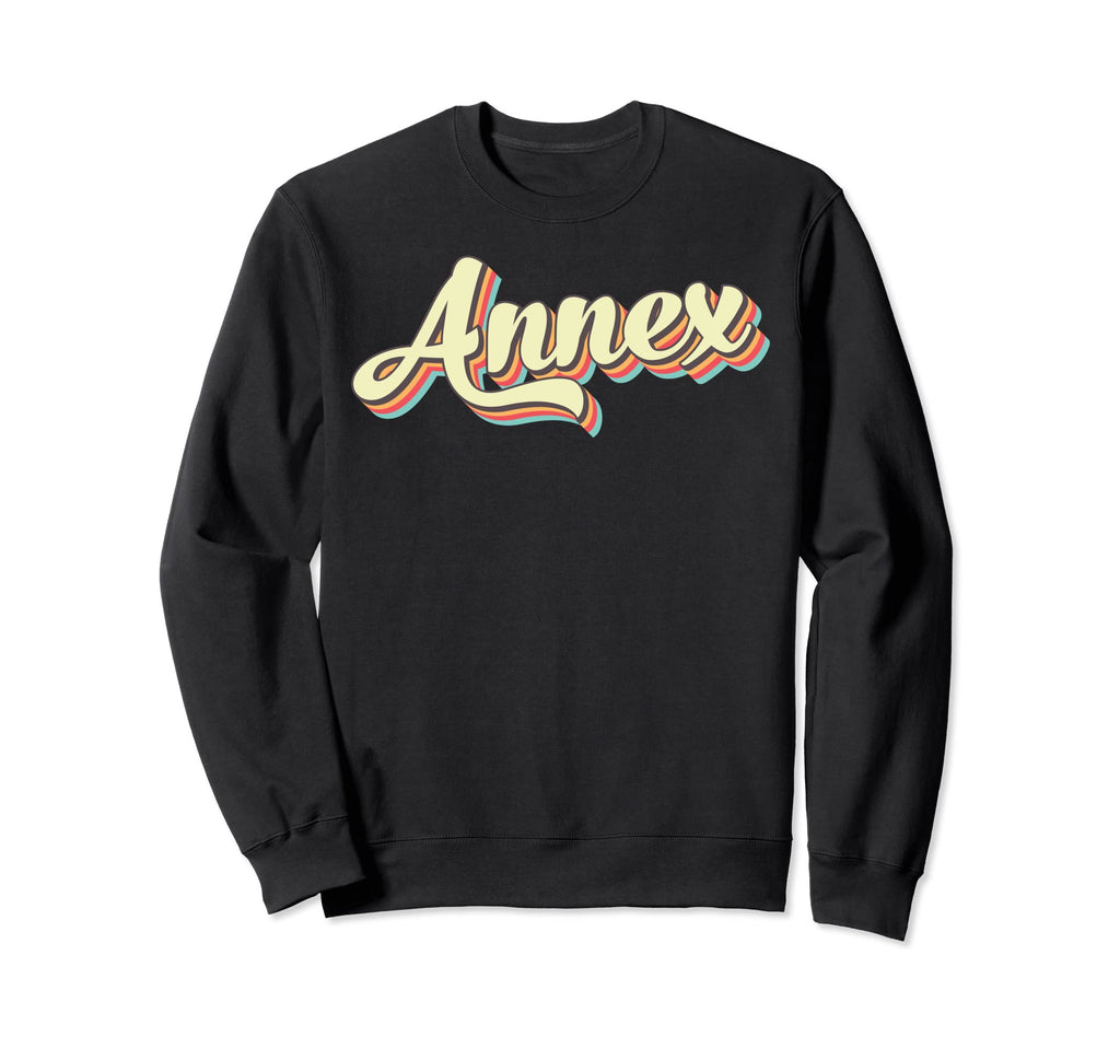 Annex Art Baseball Font Sweatshirt - Aesthetic Graphic for Adults - T-Shirt, Sweatshirt, Hoodie