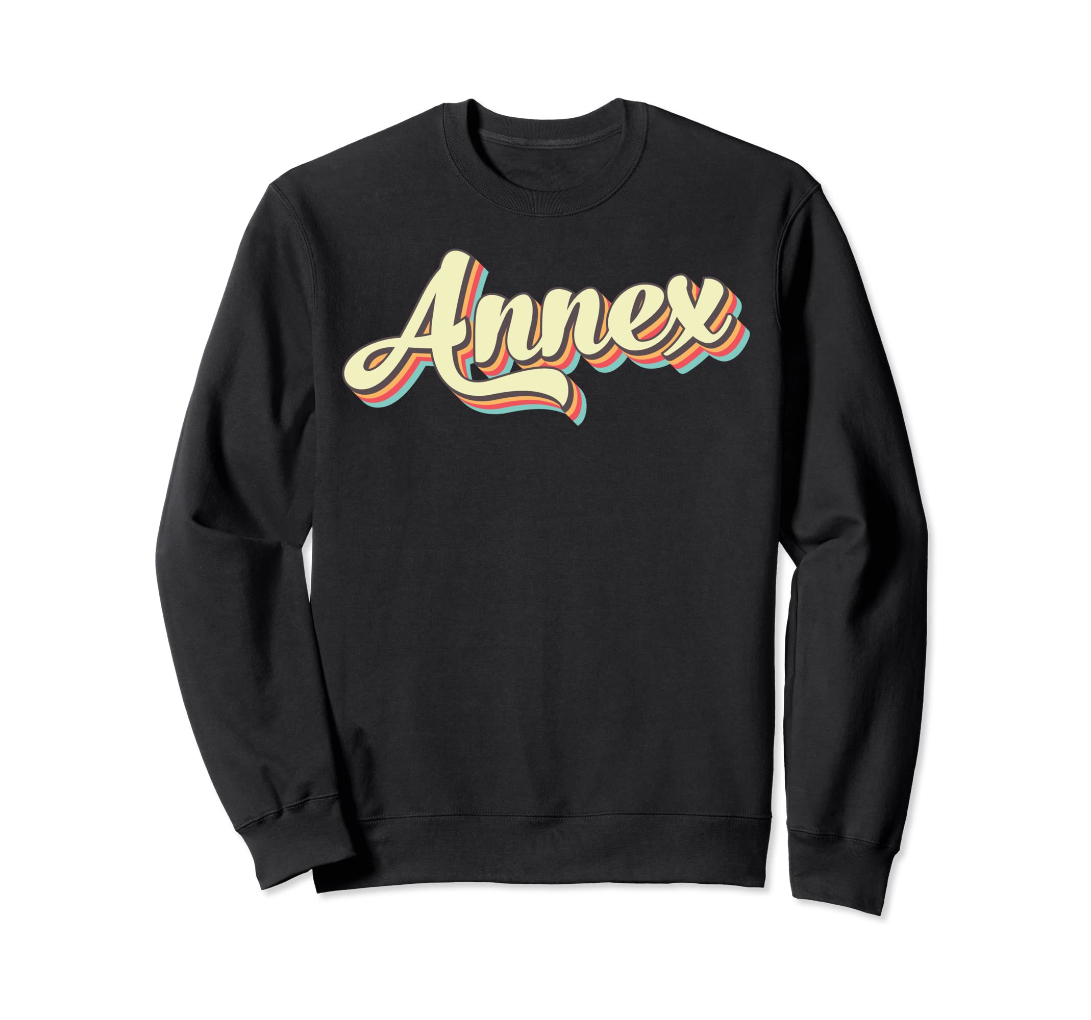 Annex Art Baseball Font Sweatshirt - Aesthetic Graphic for Adults - T-Shirt, Sweatshirt, Hoodie