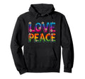 60S 70S Flower Power Groovy Love Hoodie - Streetwear Style for Adults - T-Shirt, Sweatshirt, Hoodie
